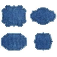 jean leather label