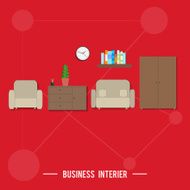 Business interior concept