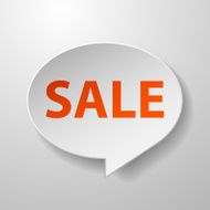 sale 3d Speech Bubble N2