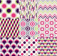 seamless retro pattern N32