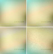 Retro colorful backgrounds collection N5