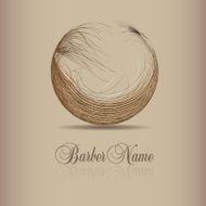 hair logo for your design vector illustration N2