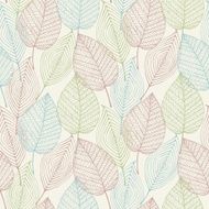 Seamless decorative template leaf texture
