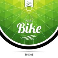 Ride Bike Composition Theme