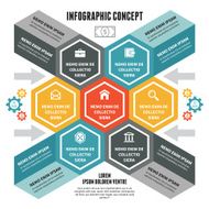 Infographic Concept - Vector Scheme with Icons N6