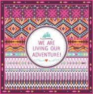 Hipster seamless tribal pattern with geometric elements N10