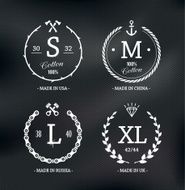 Wear Size Emblems