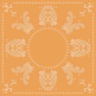 vector paisley bandana