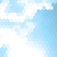 abstract blue hexagon pattern background N8
