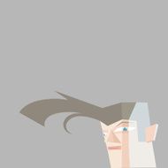 Hair flare (vector)