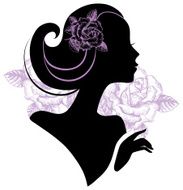 Beautiful Woman Silhouette N57