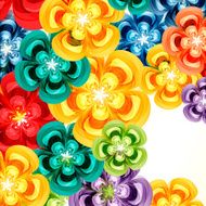 Gift floral design background N5