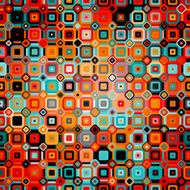 Geometric pattern in disco style N13