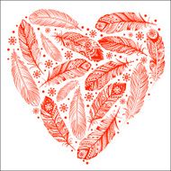 Beautiful Valentine&#039;s day heart N3