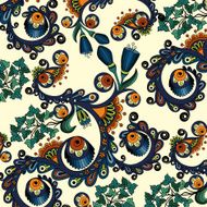 Vector floral decorative background N32