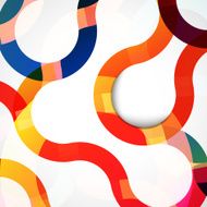 Abstract background with vector design elements N6