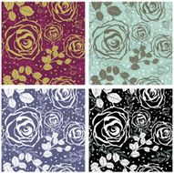 Floral Seamless Color Set N5