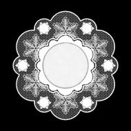 White napkin
