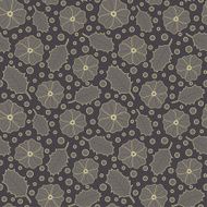 pattern in floral style N3