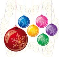 Set of Christmas balls N3