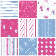 Seamless holiday pattern