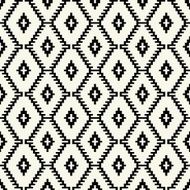 Trendy hipster Black and white pixel seamless pattern N11