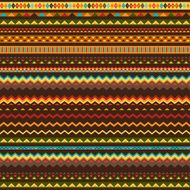 Ethnic ornament abstract geometric seamless fabric pattern N9