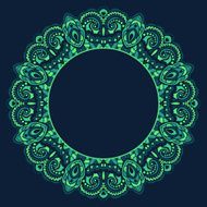 Abstract ornate frame Element for design N3