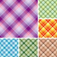 Seamless plaid patterns N3
