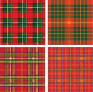Vector pattern of seamless tartan plaid N2