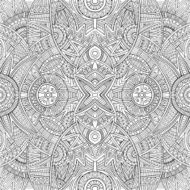 Abstract ethnic seamless pattern N48