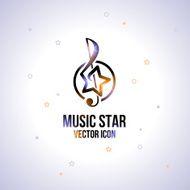 Music star icon N2