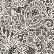 White Lace Seamless Pattern N4
