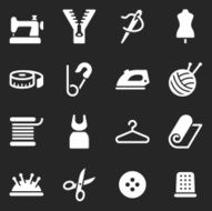 Tailor Icons - White Series
