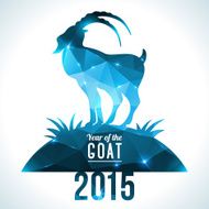 Geometric pattern goat N2