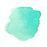 Watercolor stain Vector element for poster banner card design N5
