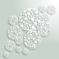 abstract white dots pattern background