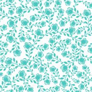 blue floral pattern background N3