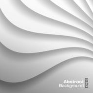 White Wavy background