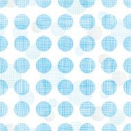 Abstract textile blue polka dots stripes seamless pattern background