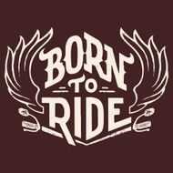 Born to ride t-shirt design