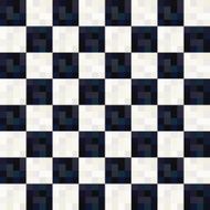 seamless black and white square pattern