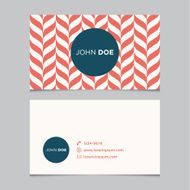 Business card template pattern background N4