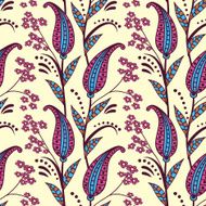 Paisley seamless pattern N58