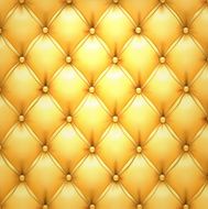 Golden vector upholstery leather pattern background N2