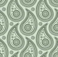 Paisley seamless background