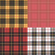 Textured tartan plaid N3