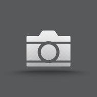 Vector of transparent camera icon N5