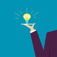 Serving an idea vector