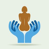 body on hand